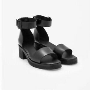 COS Platform Leather Sandals